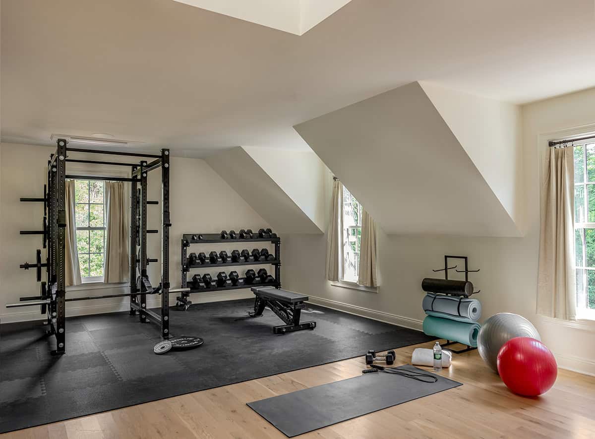 modern home gym
