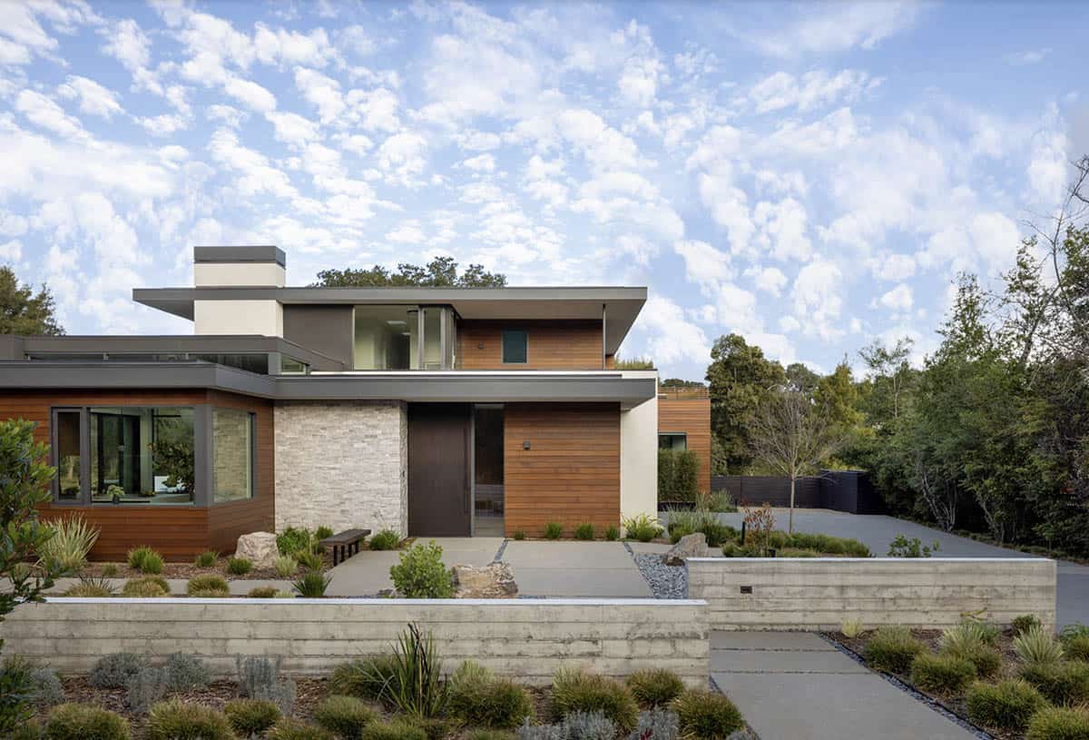 contemporary home exterior
