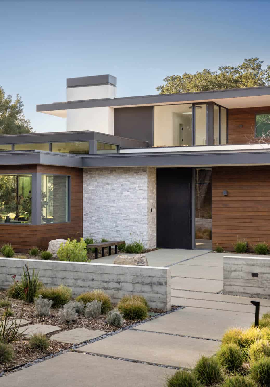 contemporary home exterior