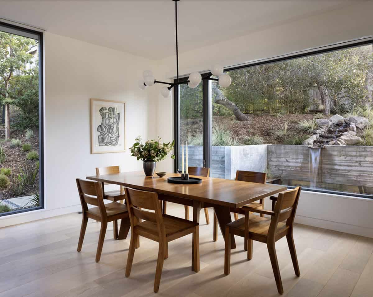 contemporary dining room