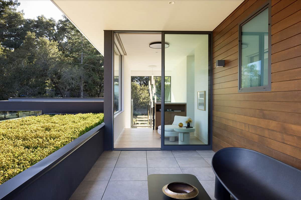 contemporary deck