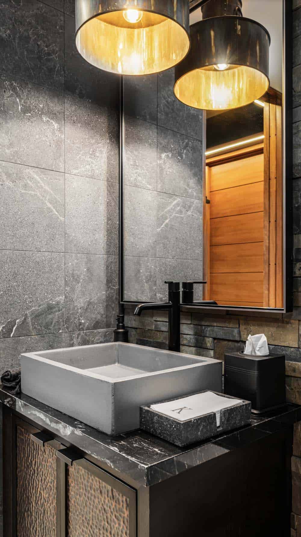 Contemporary Powder Room