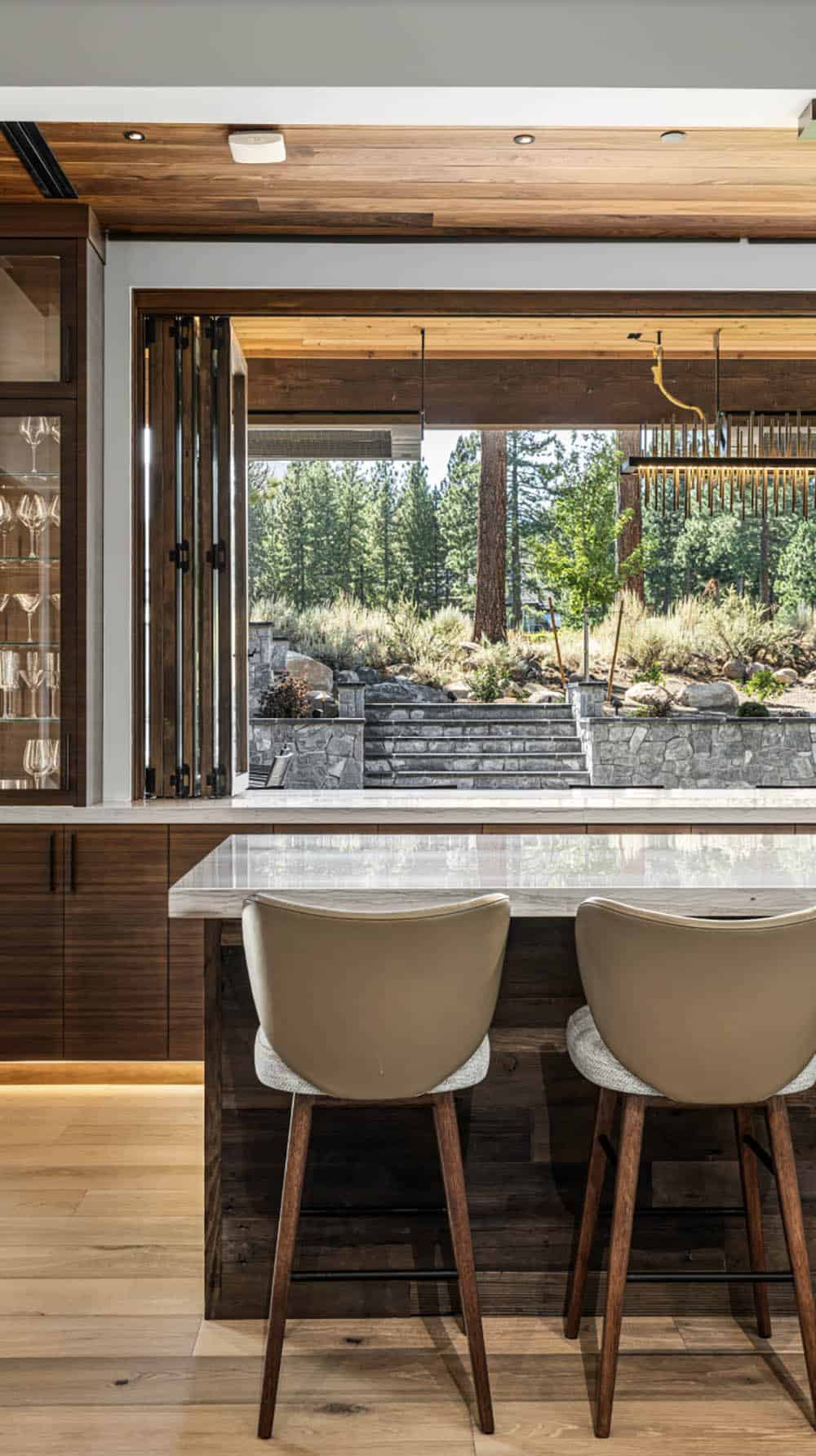 Contemporary Home Bar