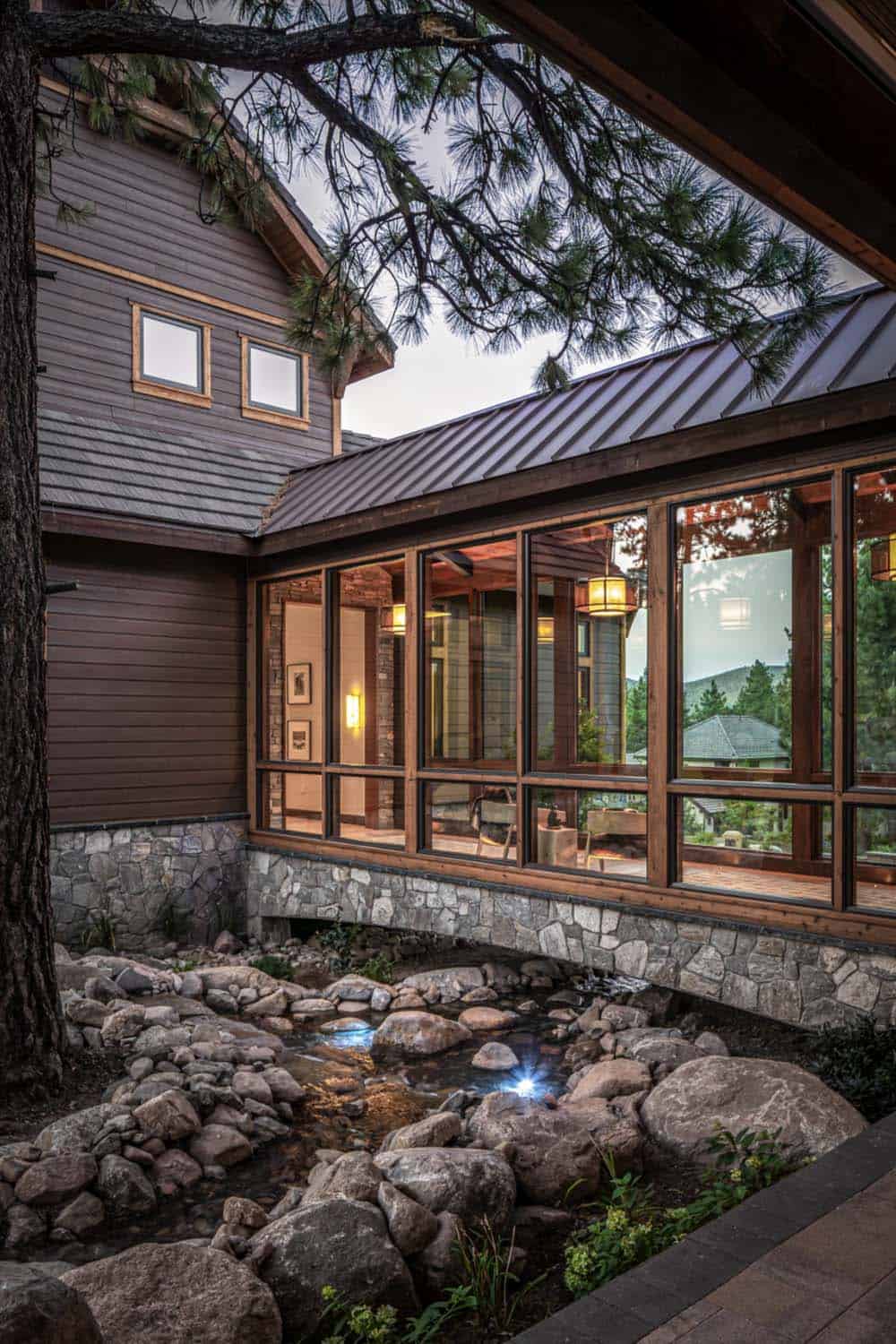 Contemporary Mountain Home Exterior