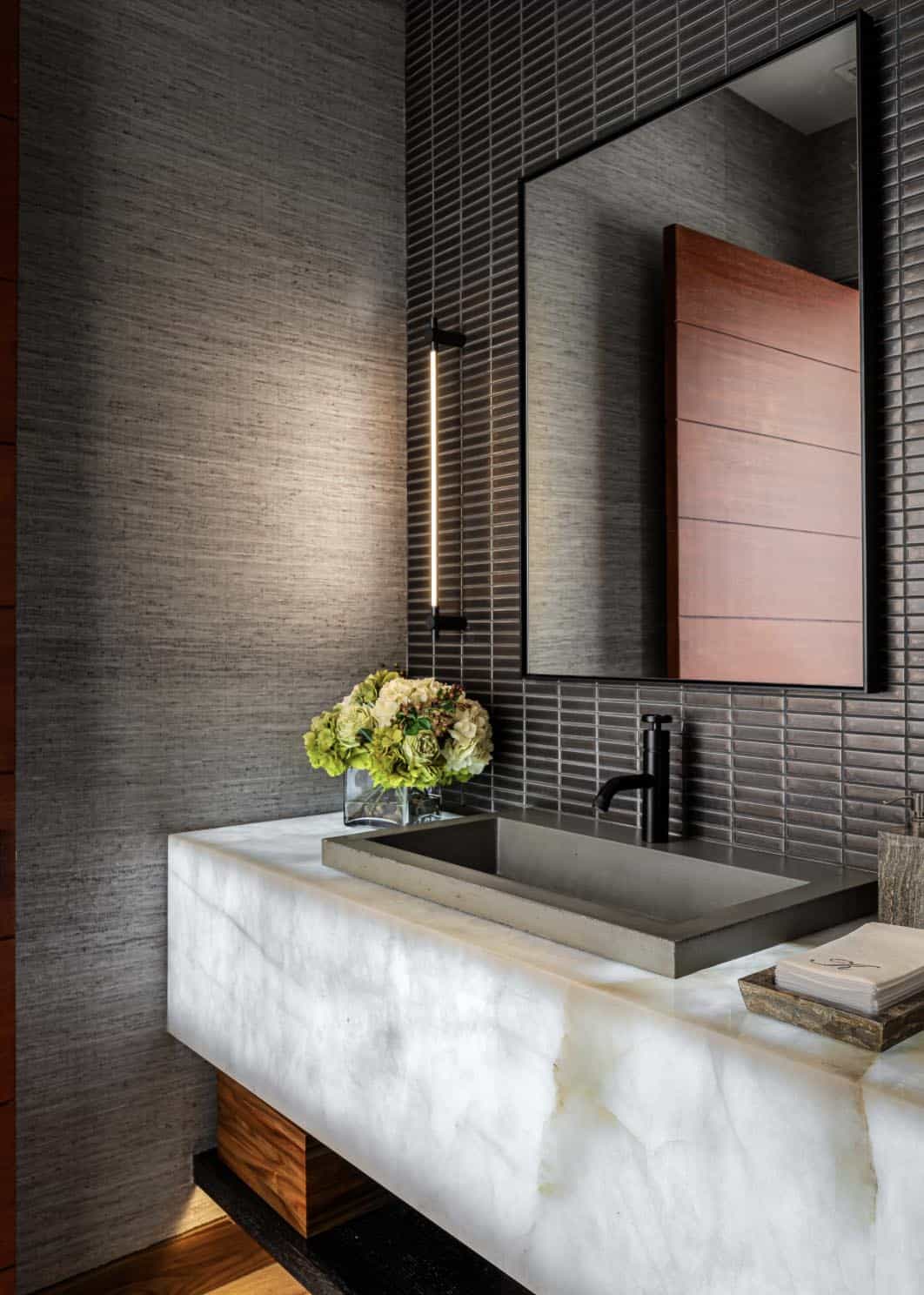 Contemporary Powder Room