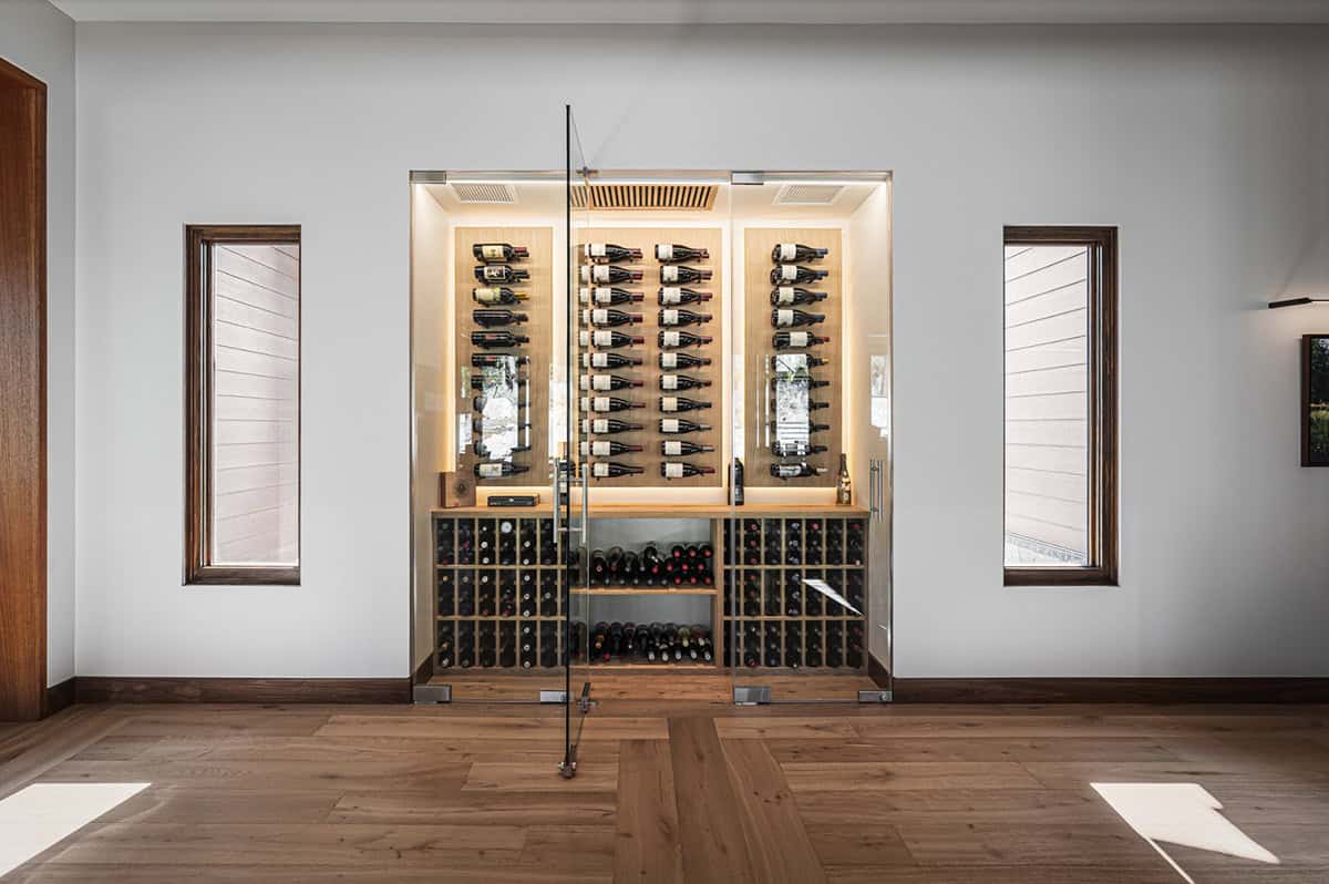 Contemporary Wine Cellar