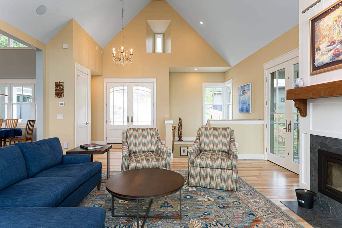 contemporary living room 