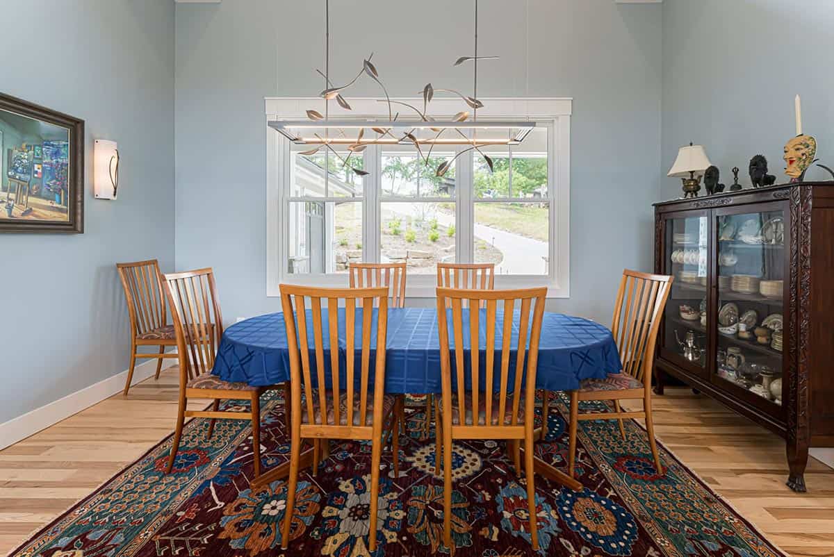 contemporary dining room