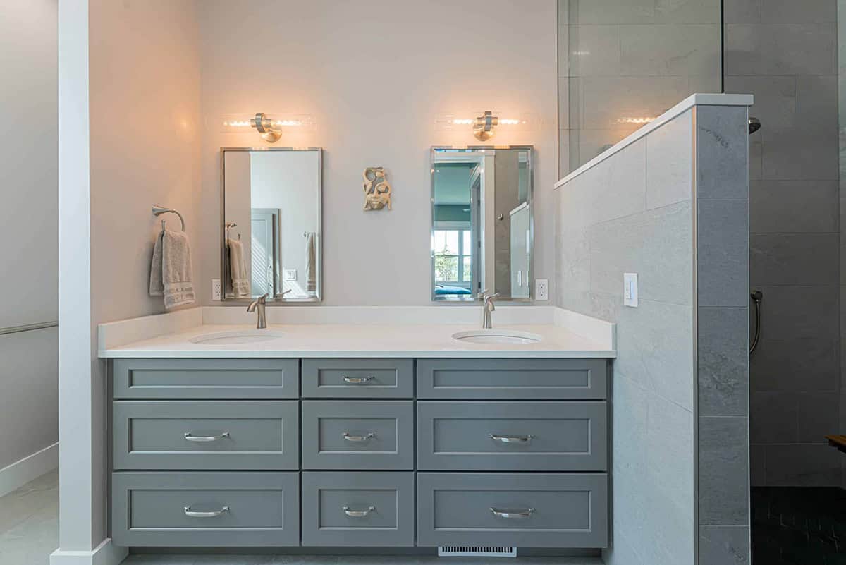 contemporary bathroom vanity
