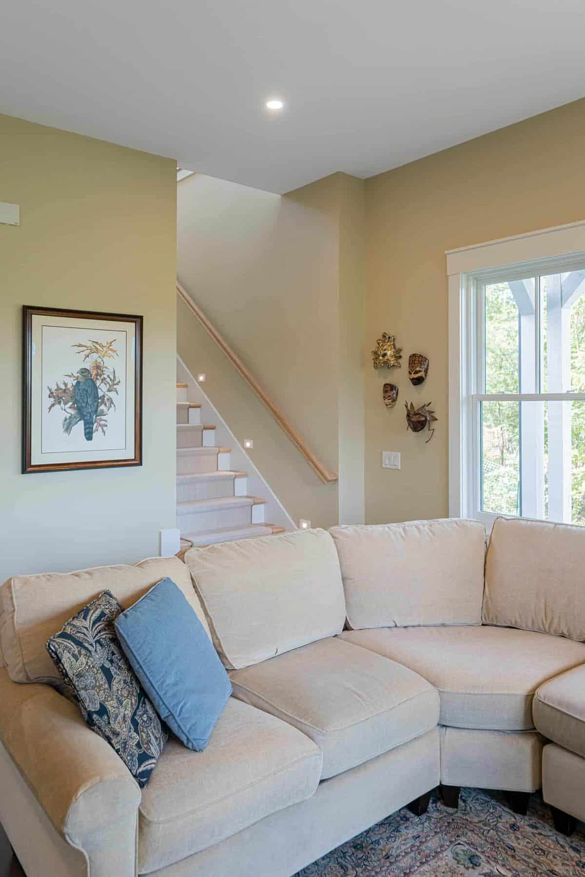 contemporary family room