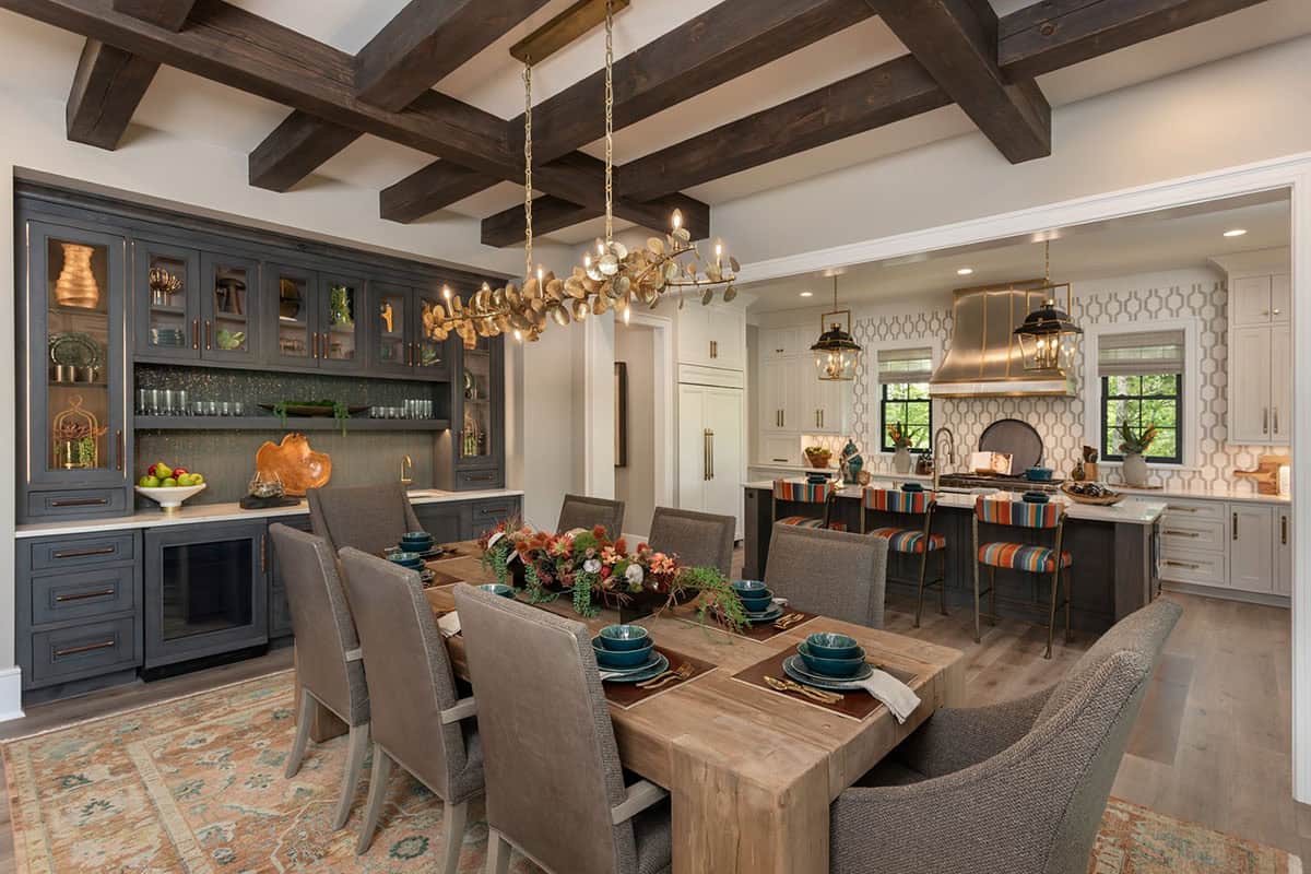 contemporary dining room