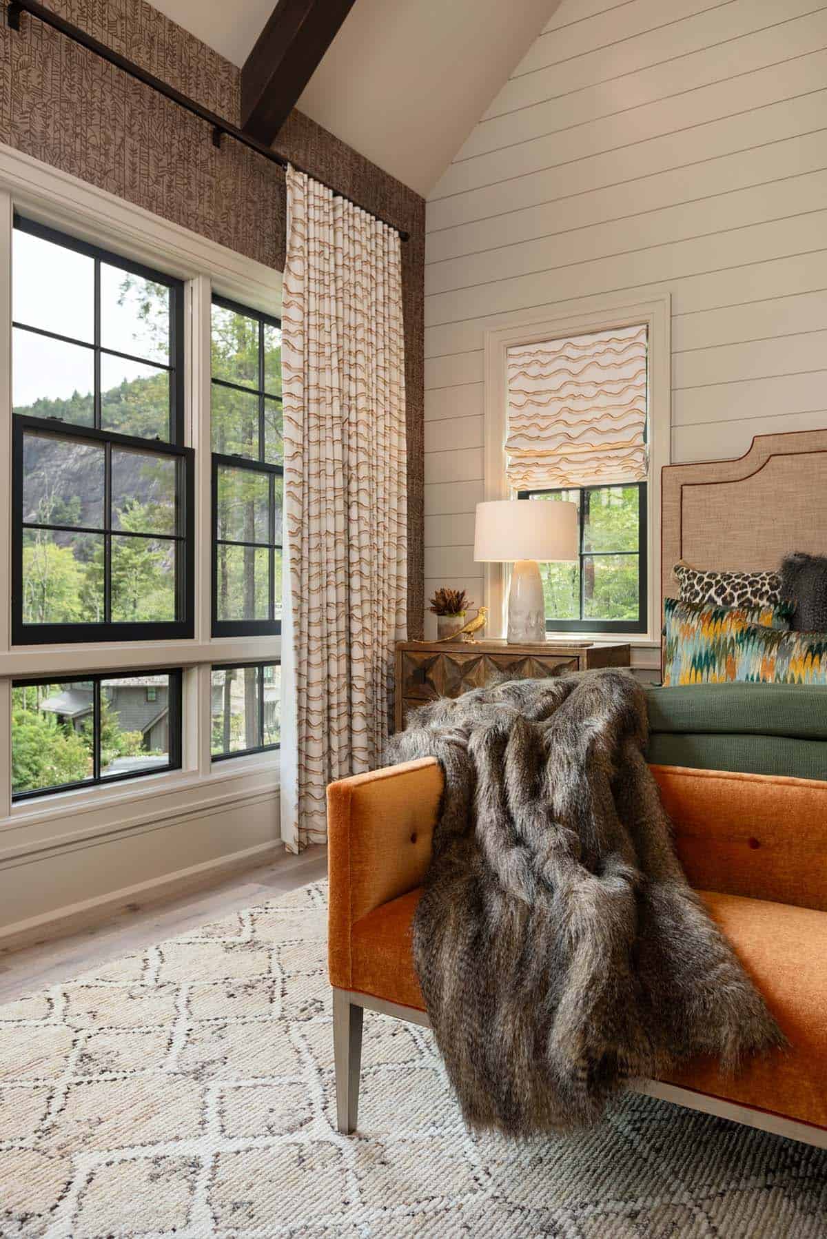contemporary guest bedroom