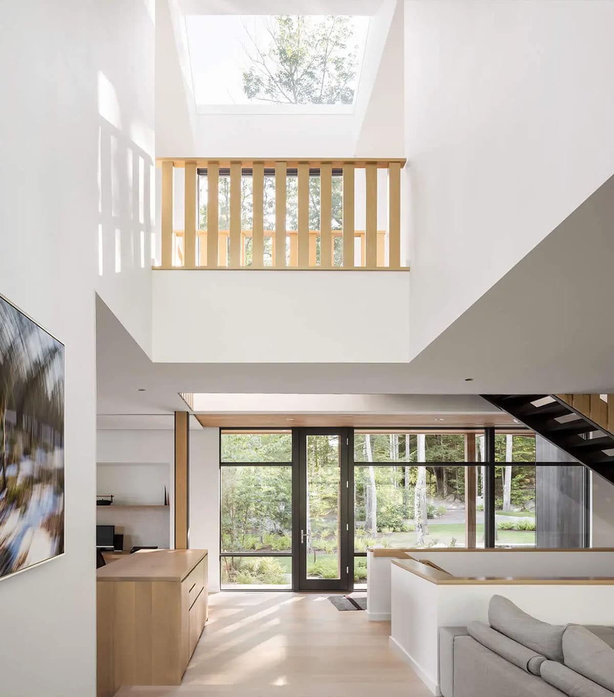 contemporary great room