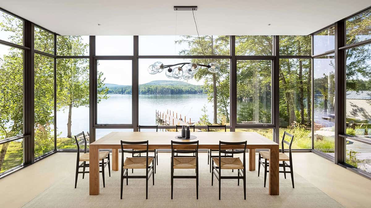 contemporary dining room