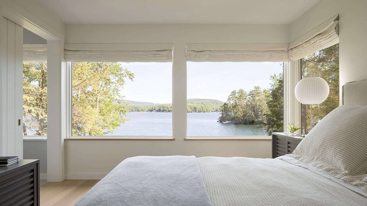 contemporary guest bedroom