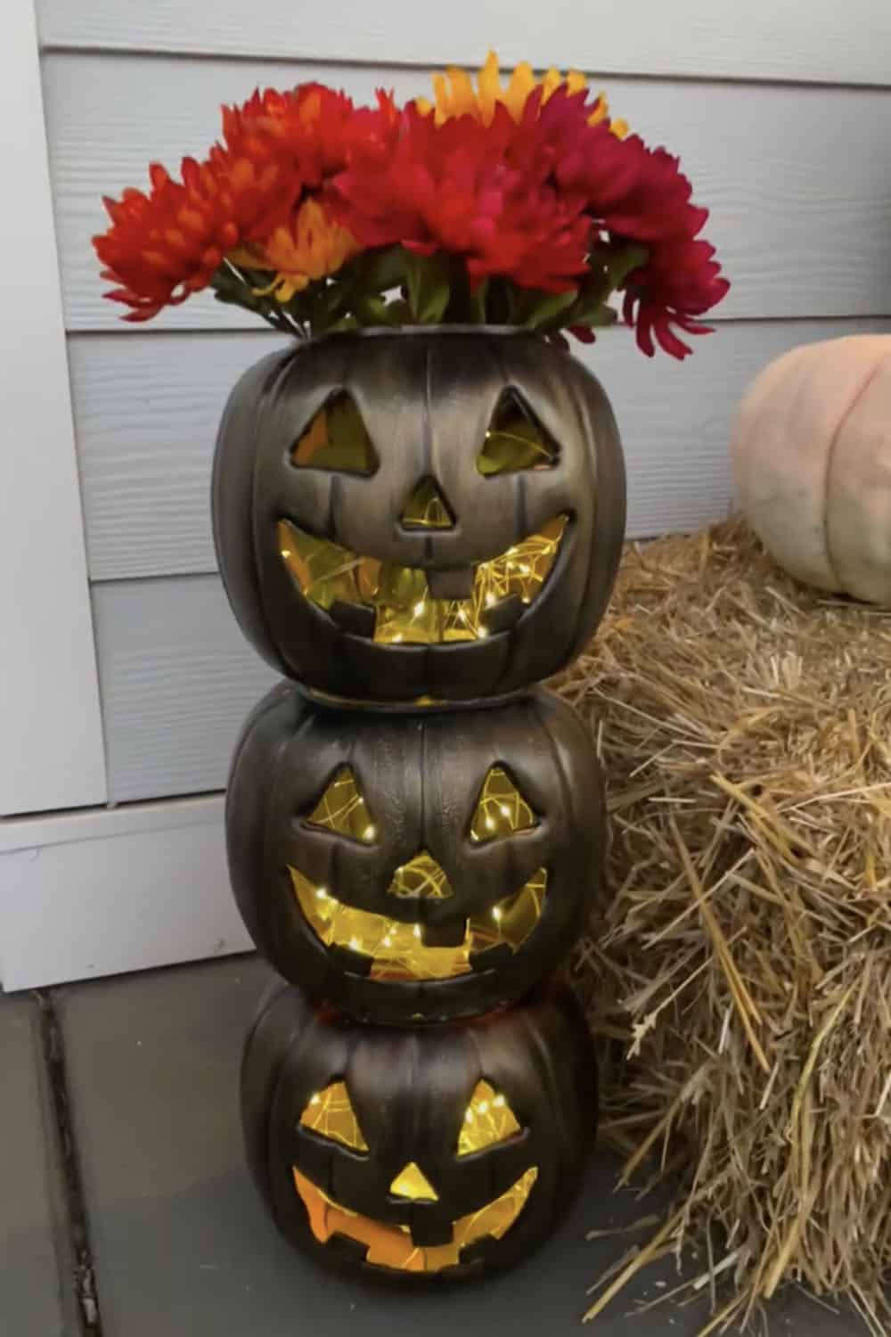 DIY Topiary Pumpkin