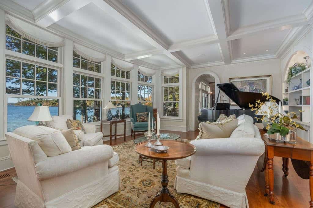 traditional style family room