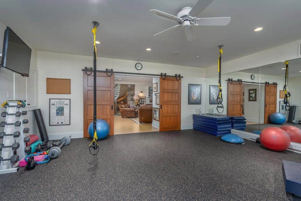 modern home gym