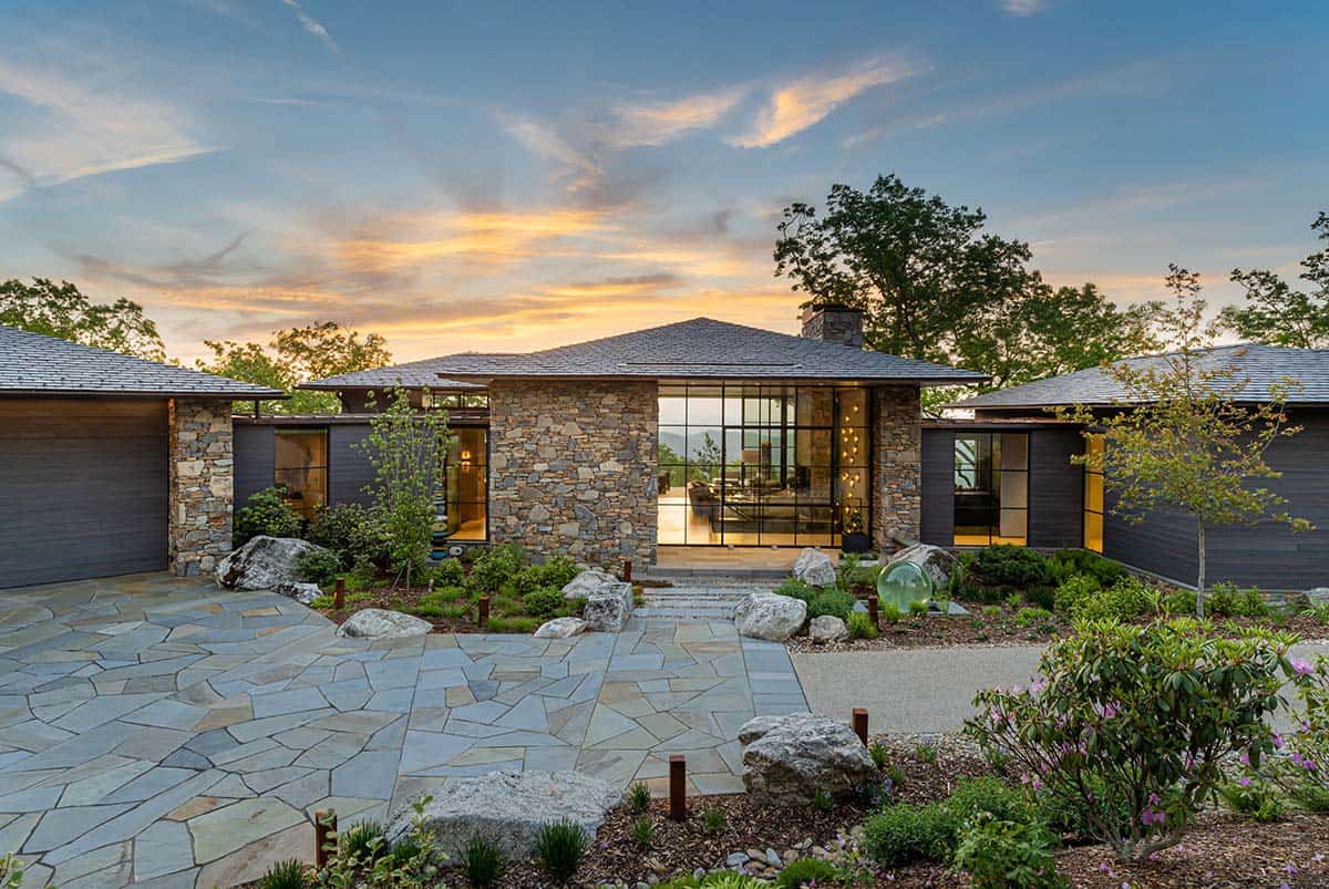 modern home exterior