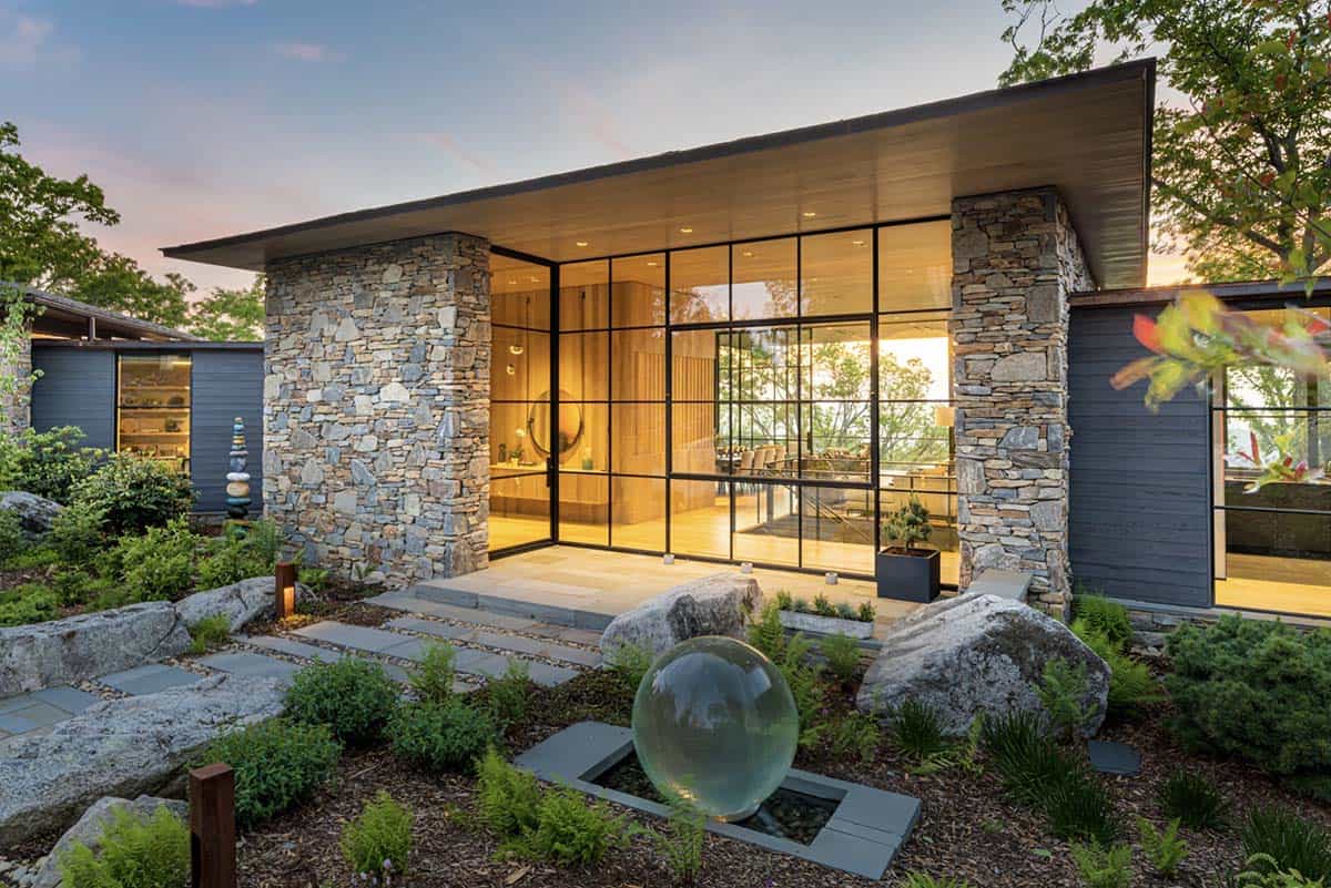 modern home exterior