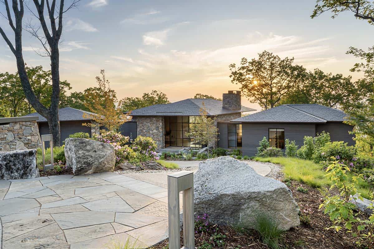 modern home exterior