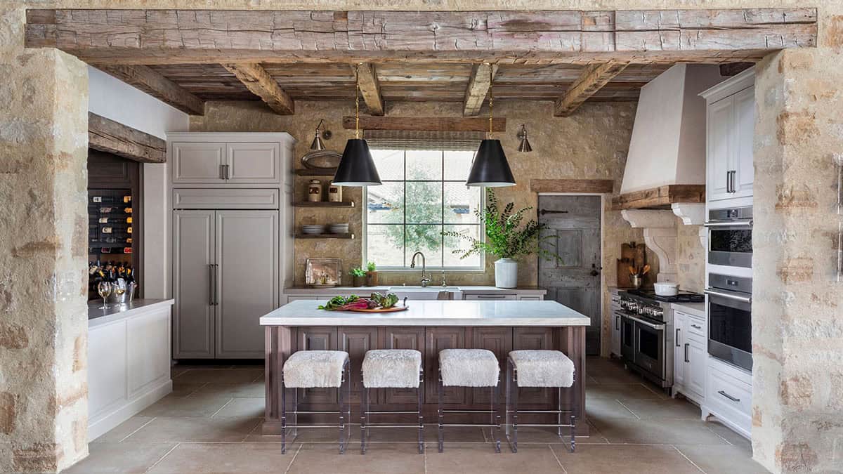 Mediterranean-style kitchen