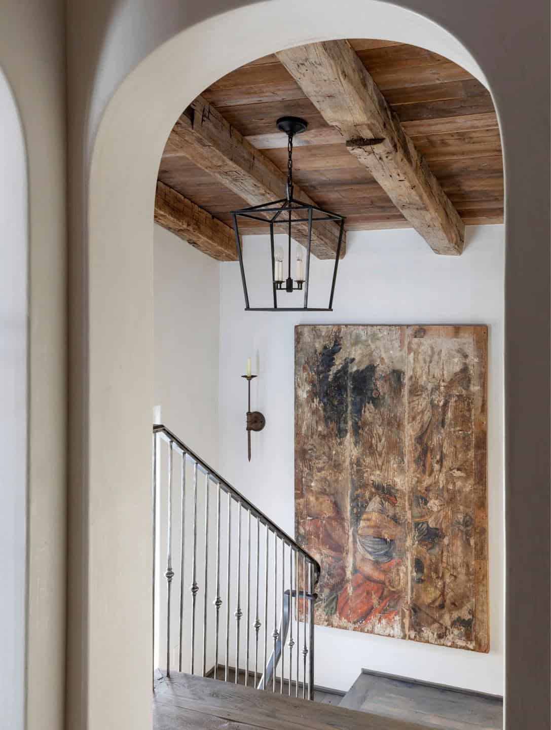Mediterranean-style staircase