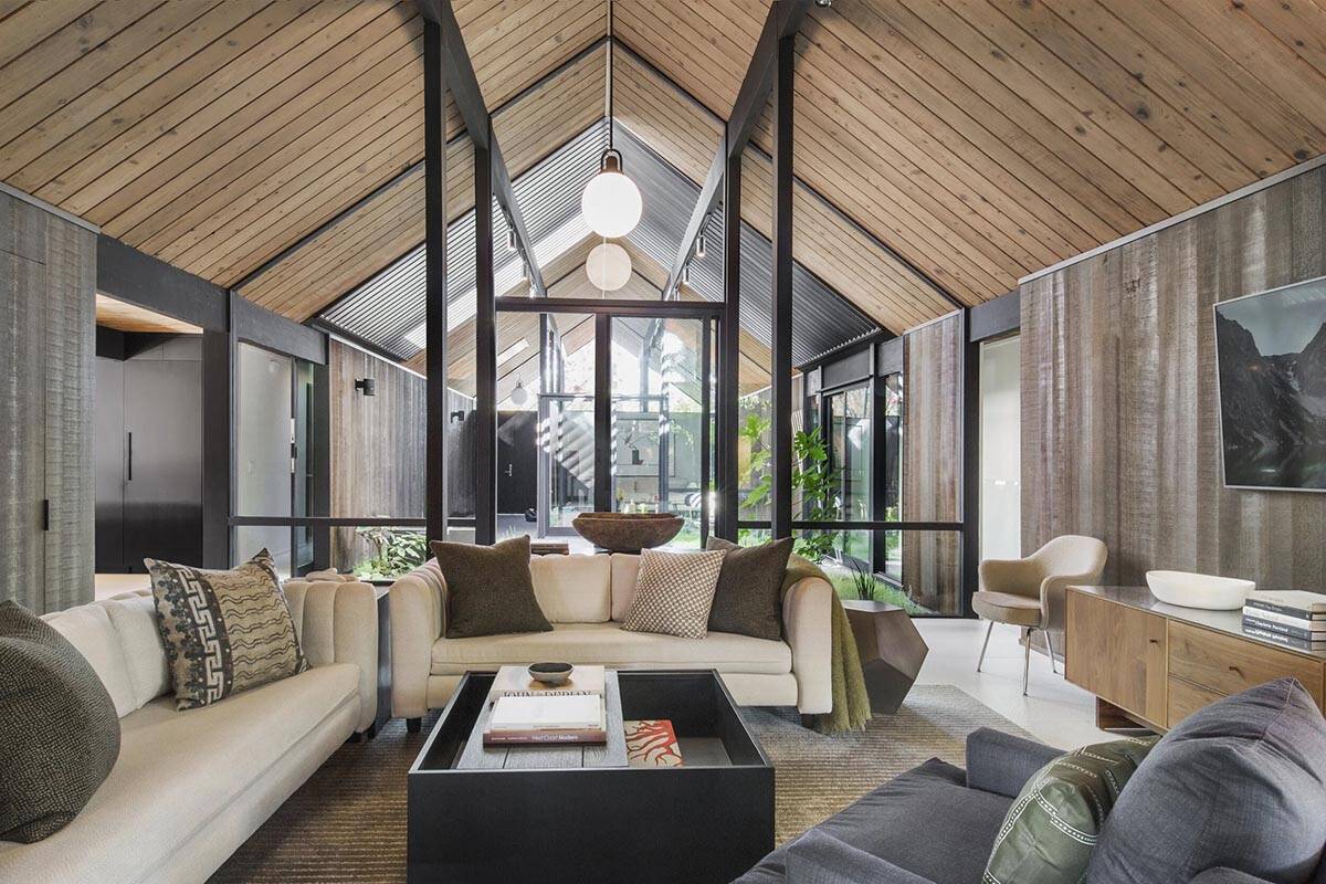 midcentury modern living room