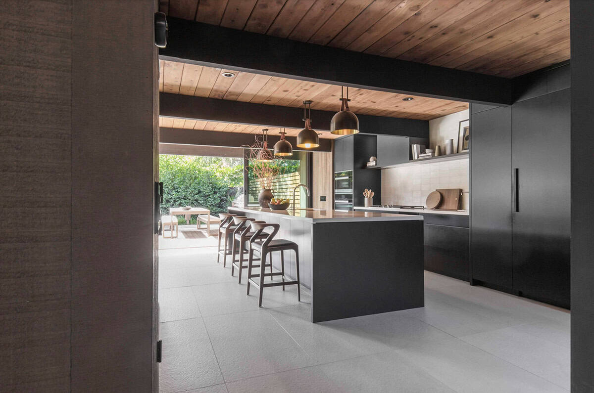 midcentury modern kitchen