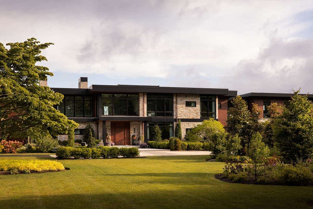 modern home exterior