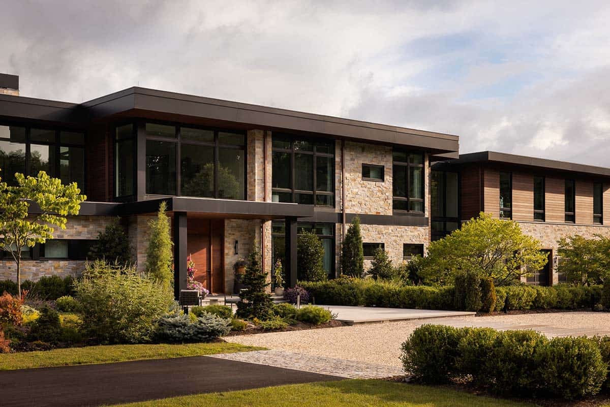 modern home exterior