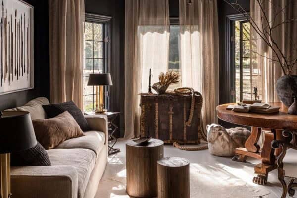 featured posts image for A stunning Tudor home in Memphis gets a dark and moody makeover