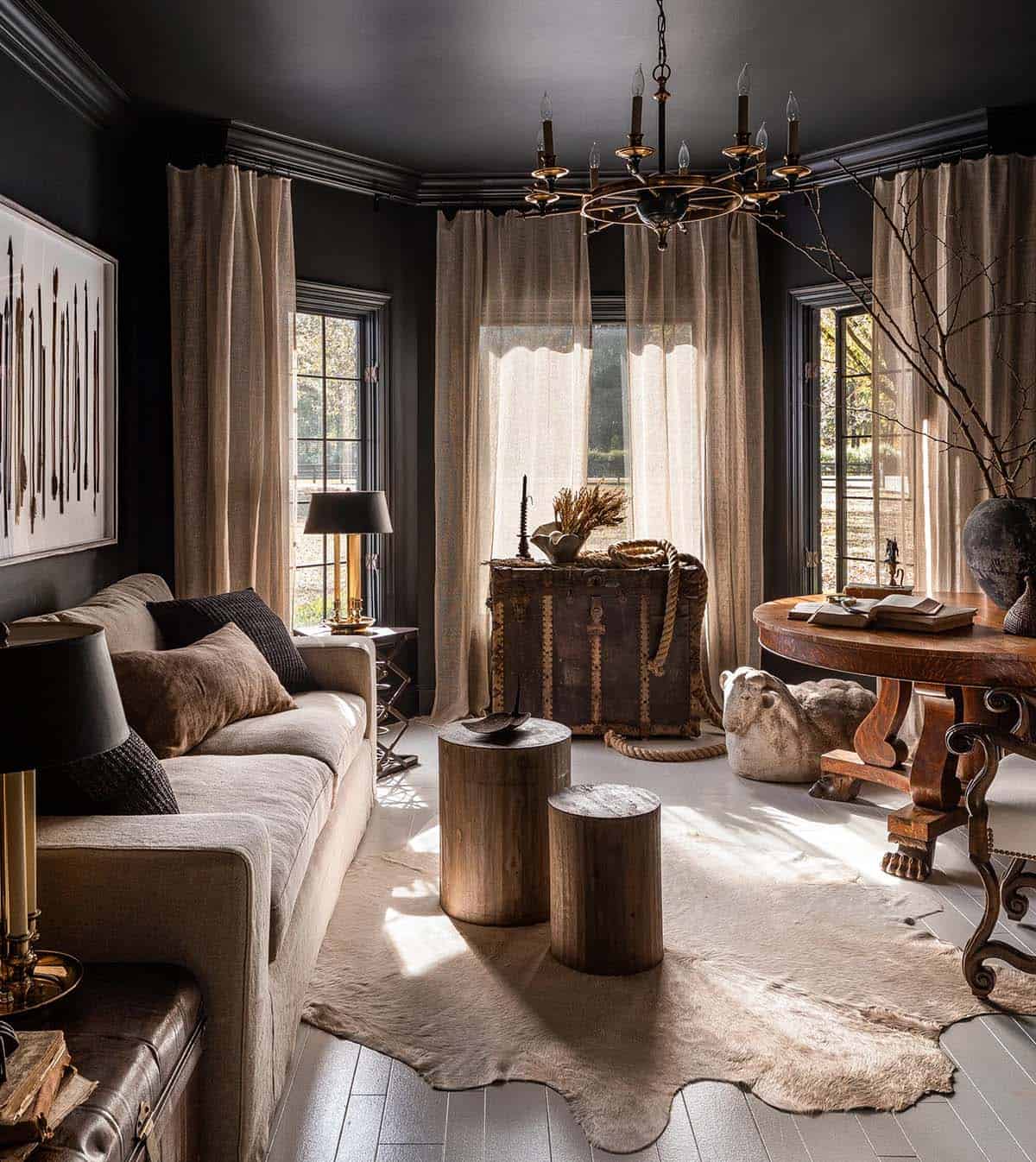 modern family room