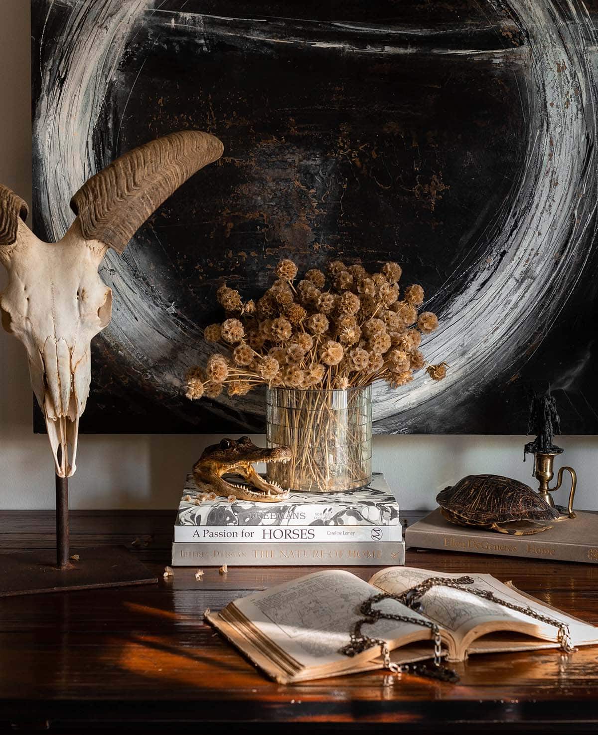 moody home office