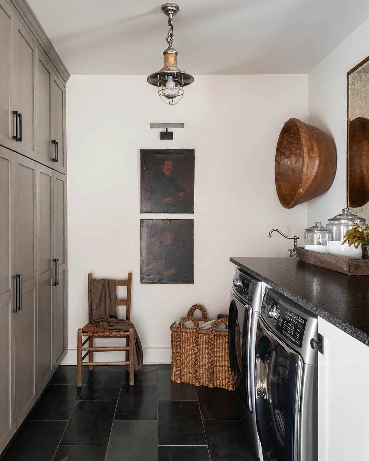 modern laundry room
