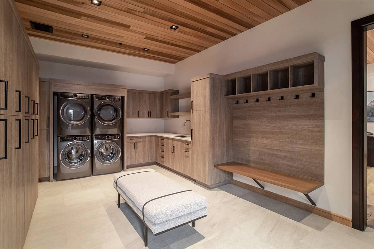 modern laundry room