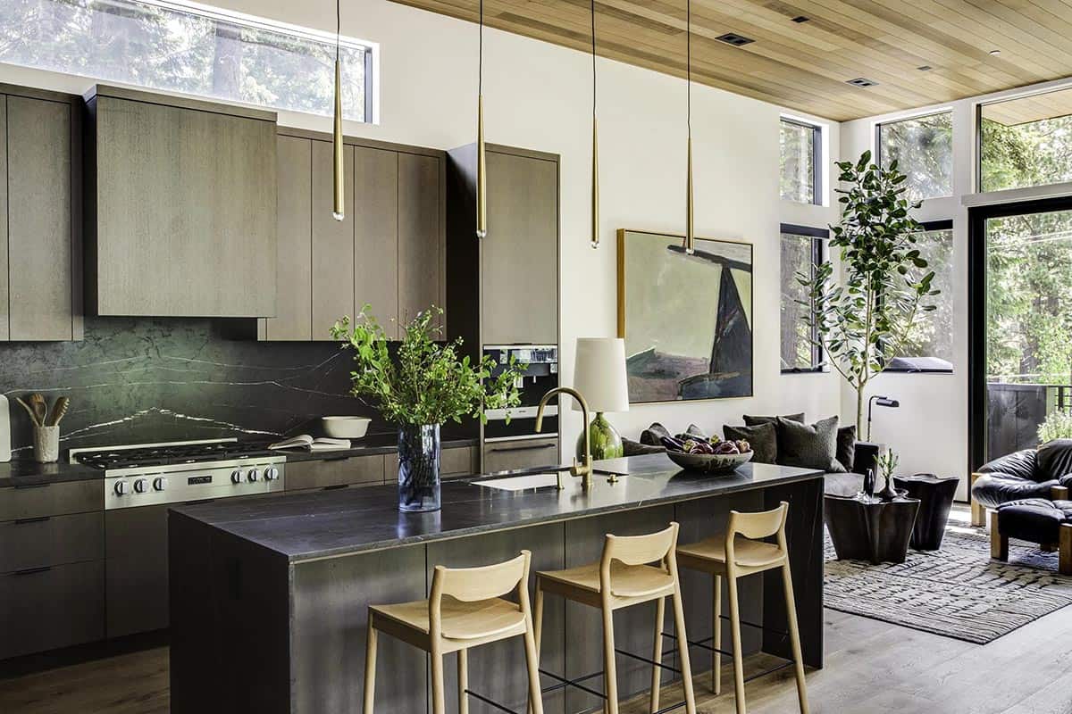 mountain modern kitchen