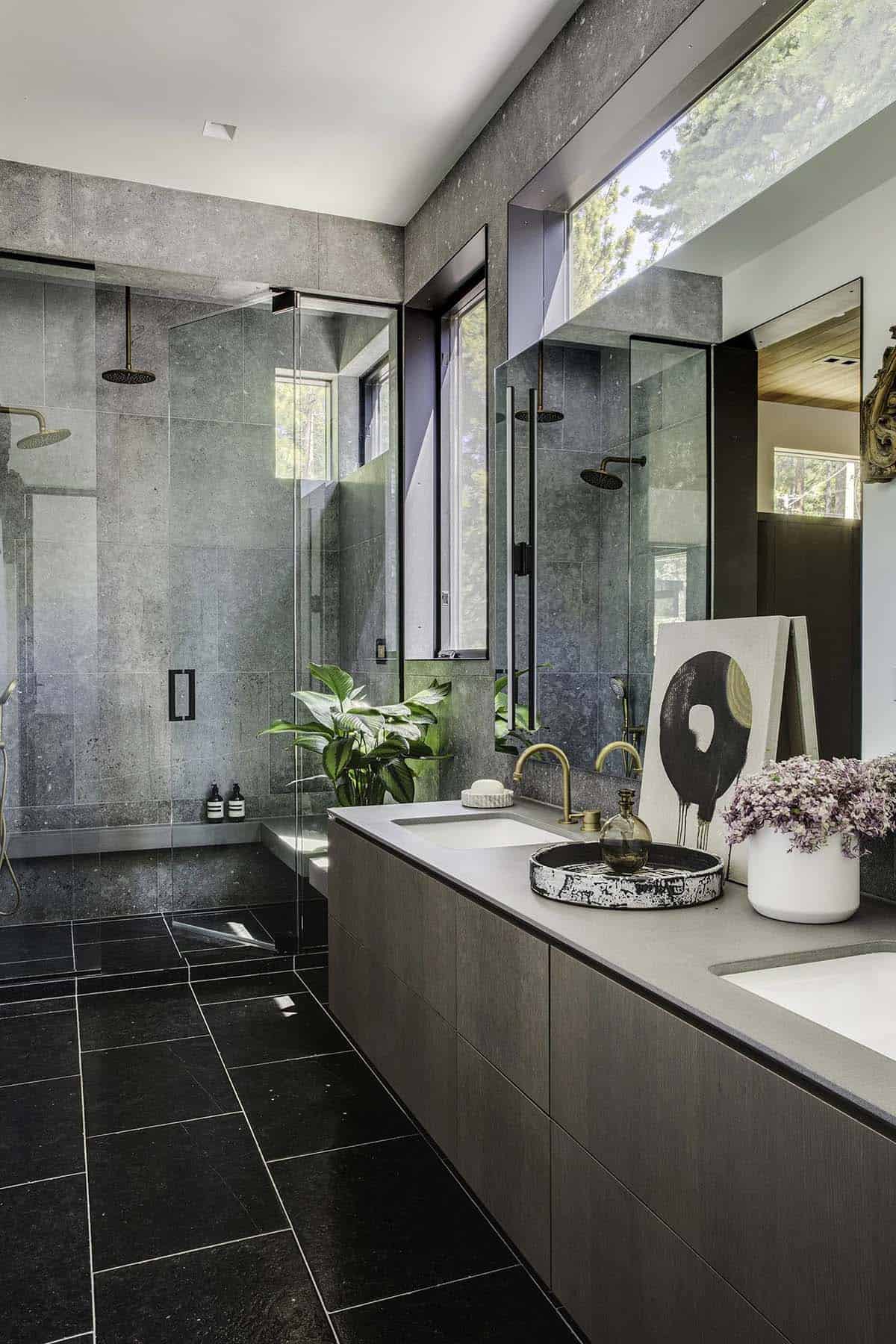 mountain modern bathroom