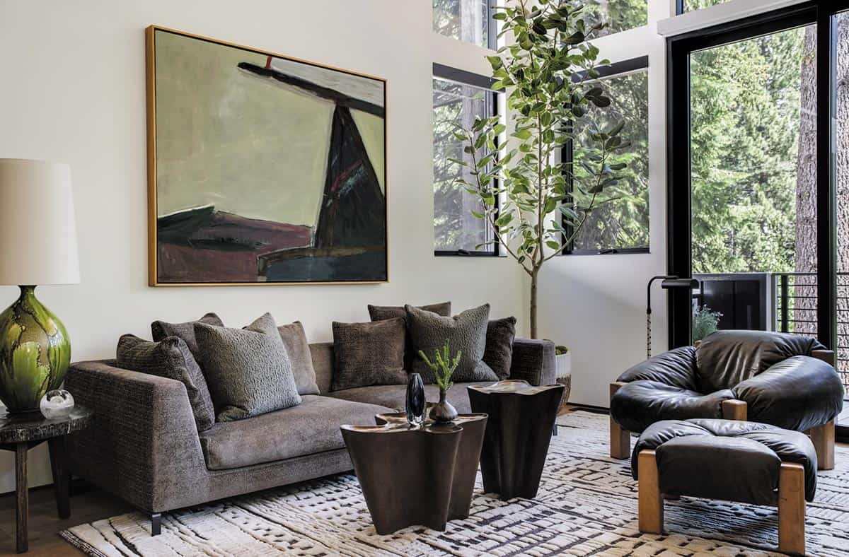 mountain modern living room