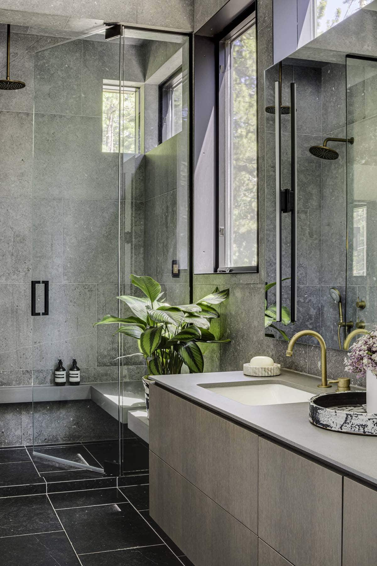 mountain modern bathroom