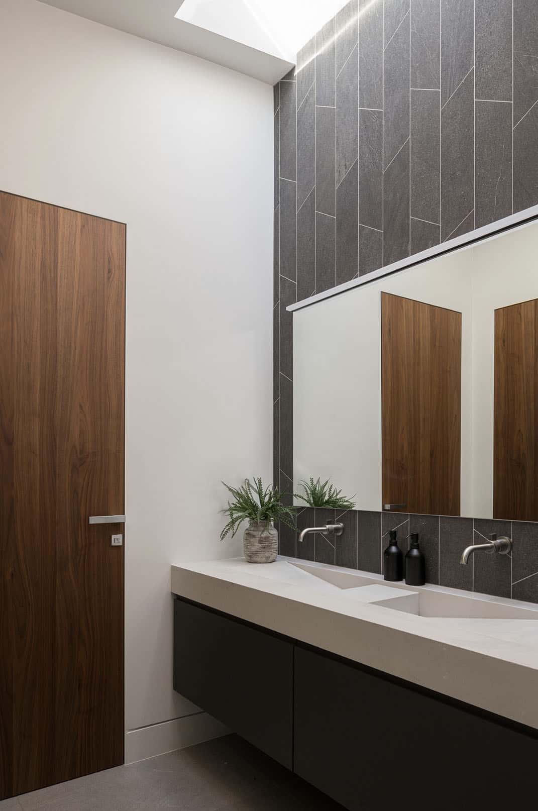 mountain modern style bathroom vanity