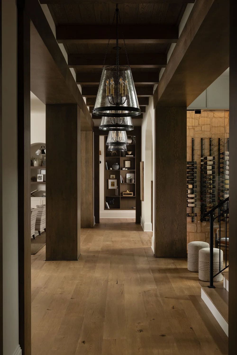 organic modern home entry