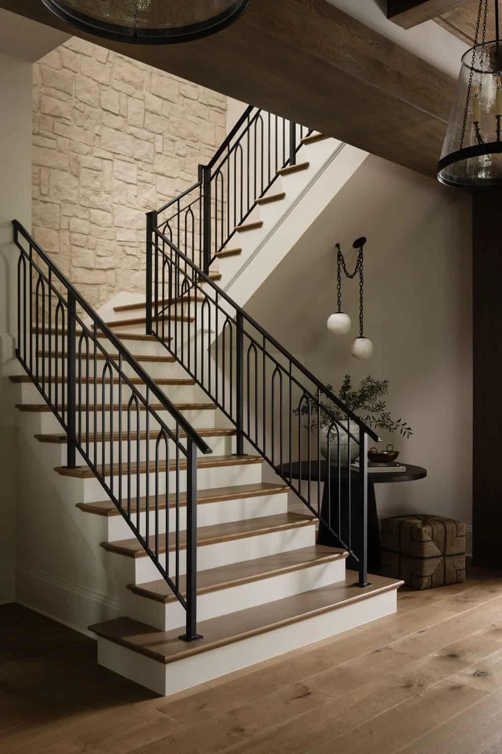 organic modern staircase