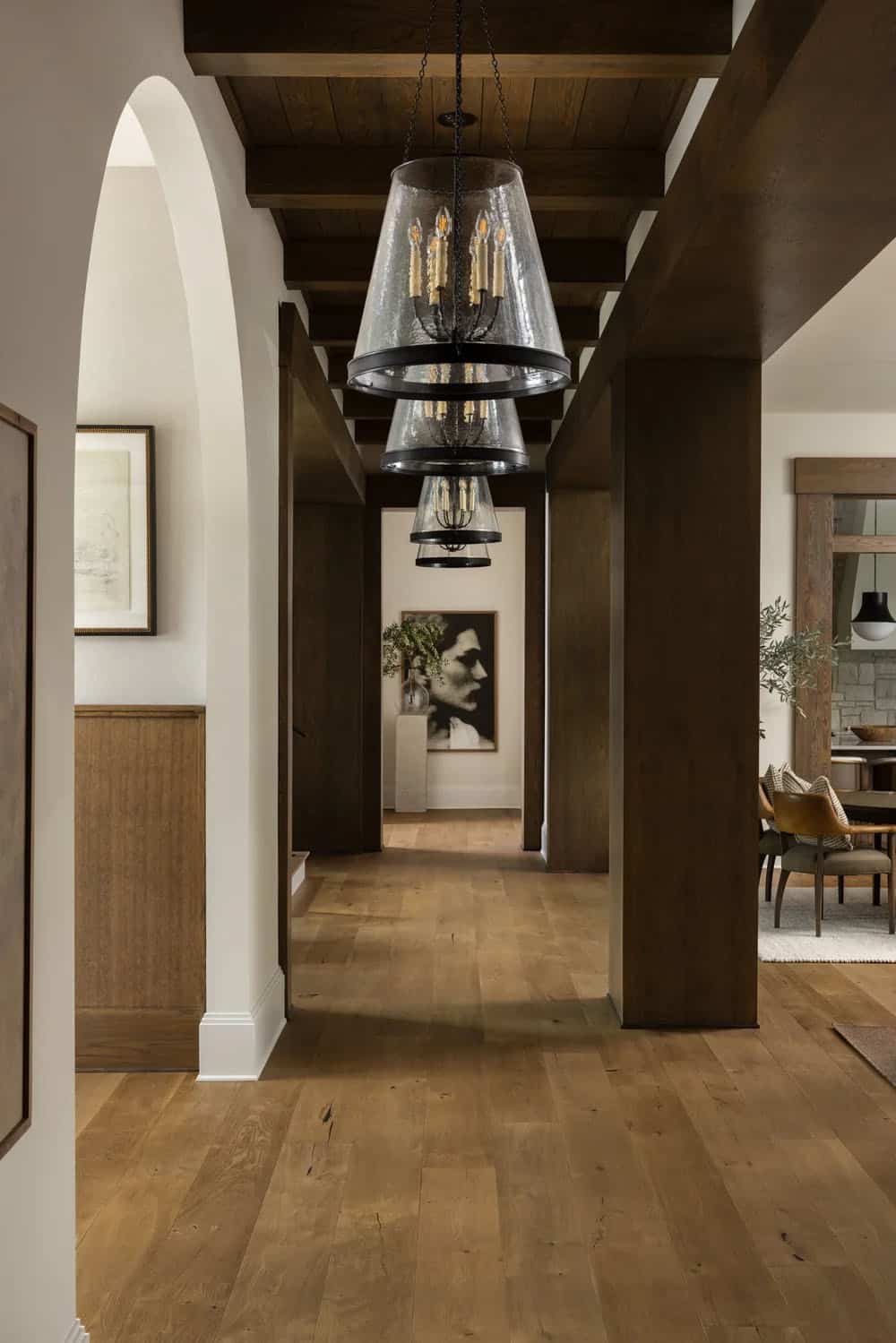 organic modern home entry