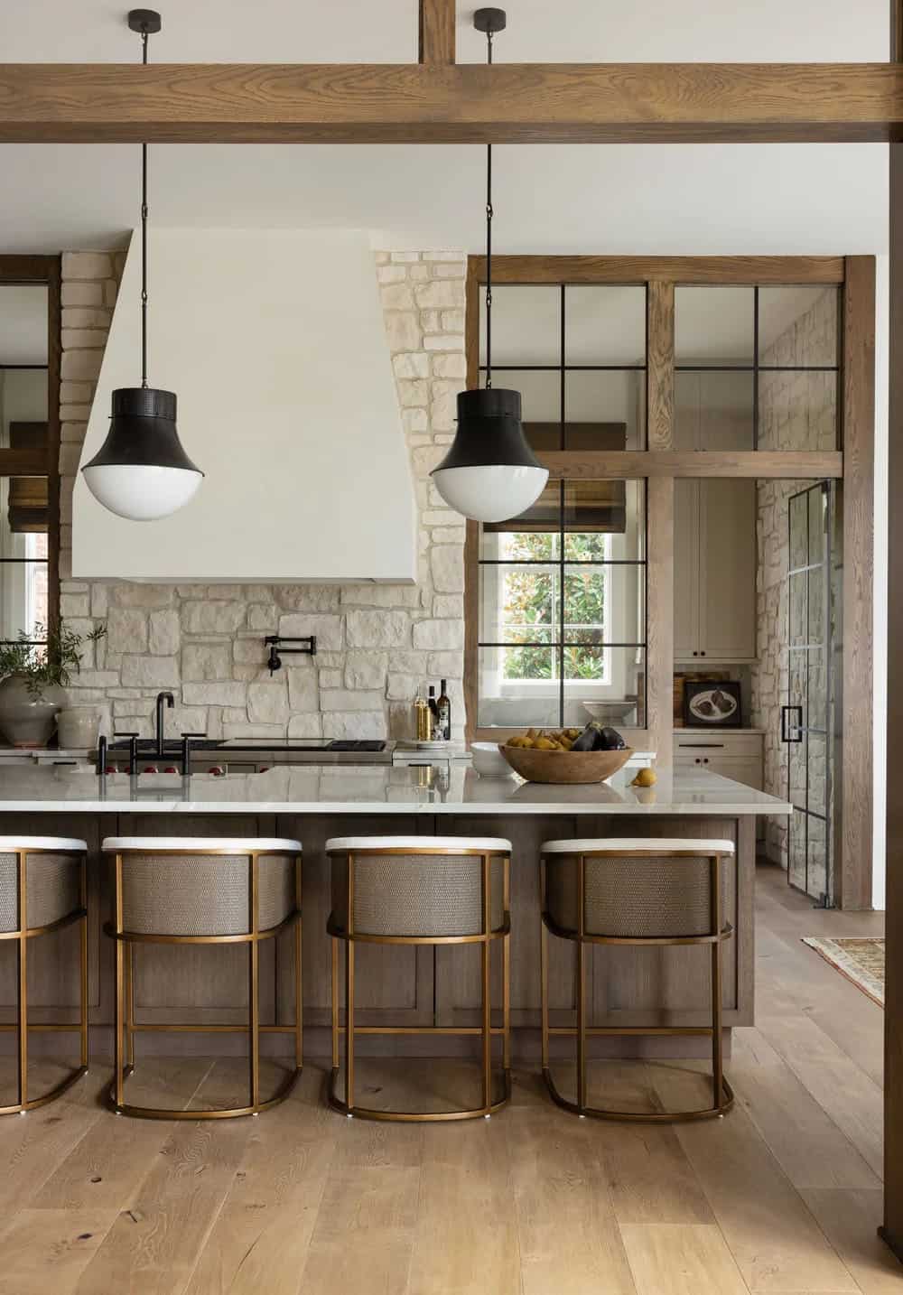 organic modern kitchen