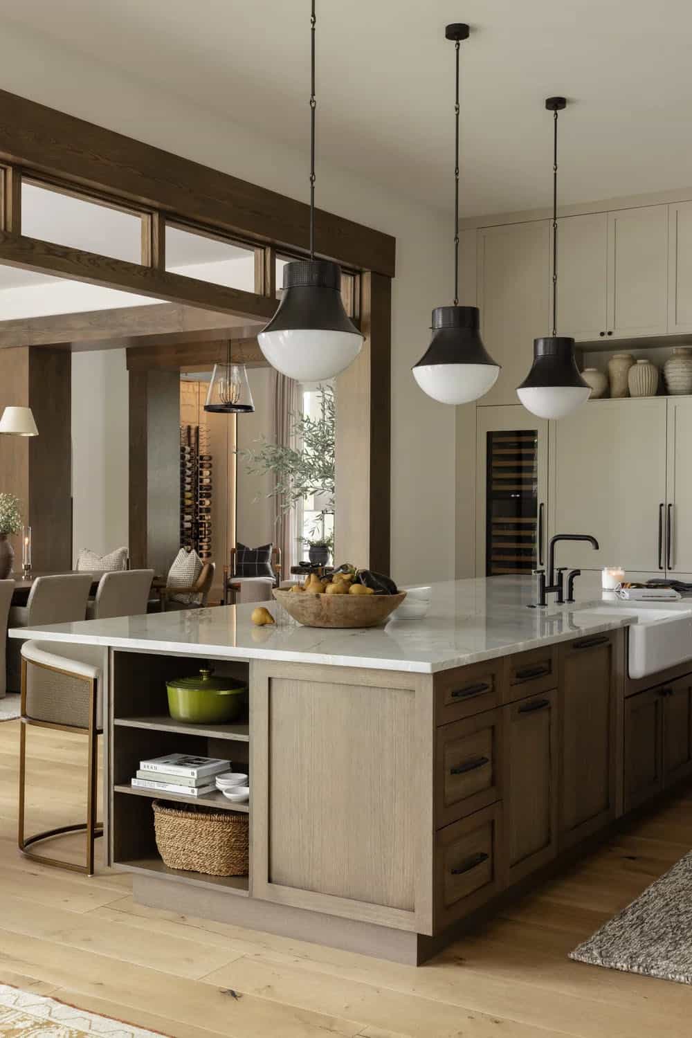organic modern kitchen