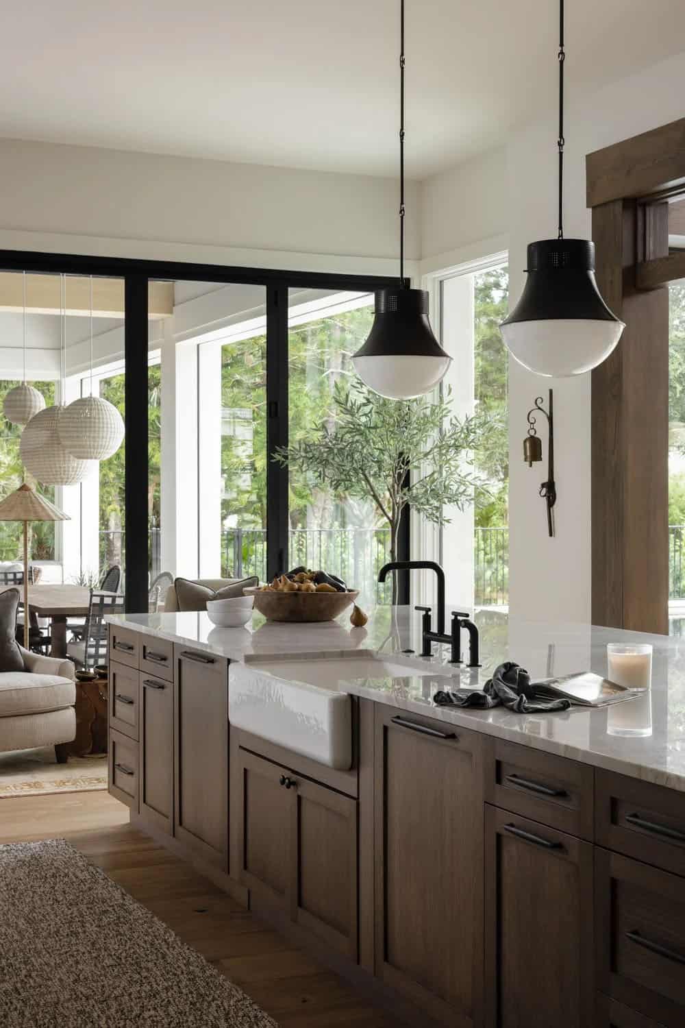 organic modern kitchen