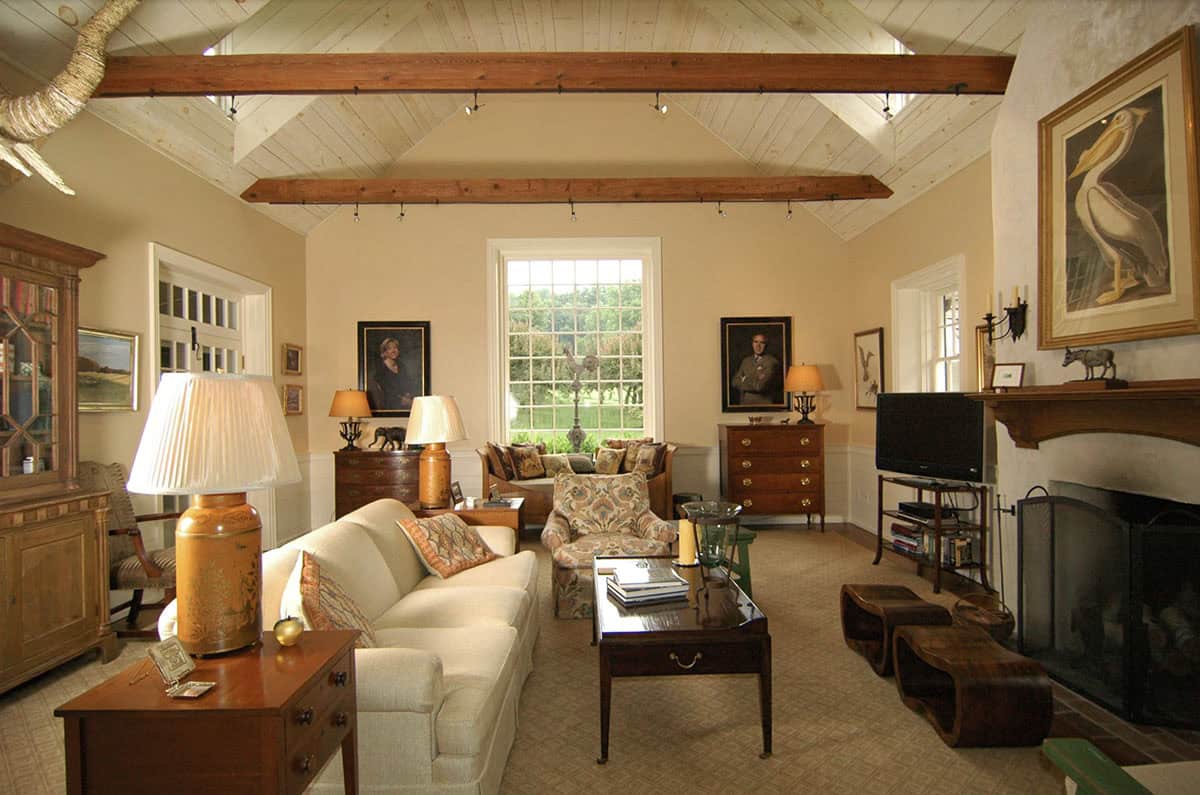 Transitional Family Room