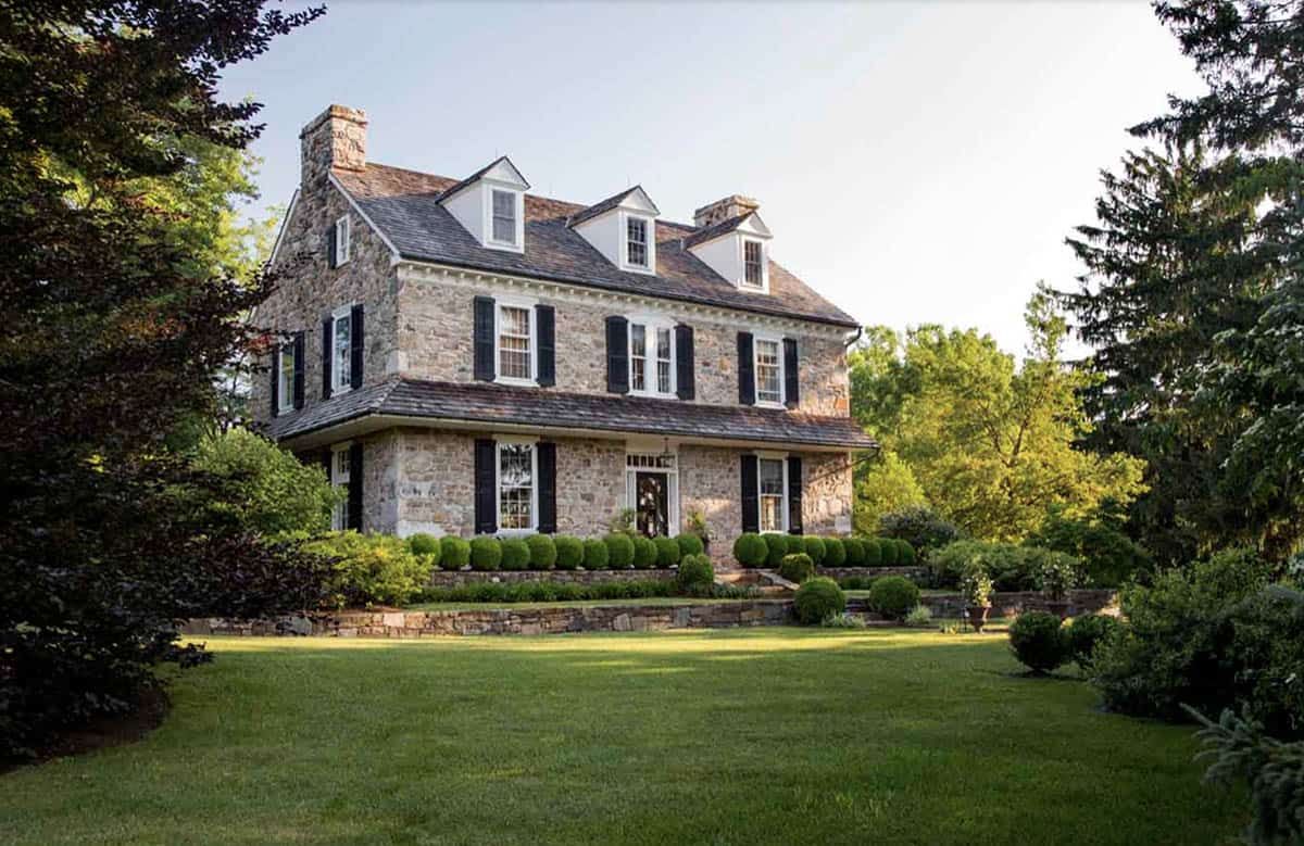 Stone Farmhouse Exterior