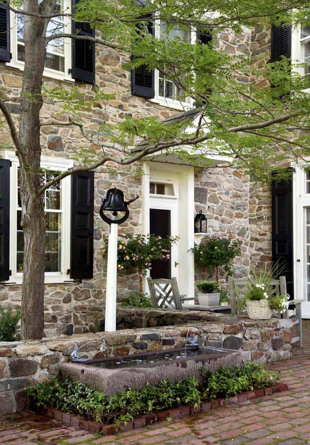 Stone Farmhouse Exterior